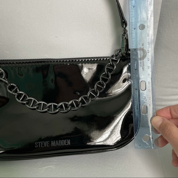 BSISTER Steve Madden Shoulder Bag Black - Picture 5 of 12